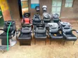 Frank Salon Sink and Barber Chairs - 1