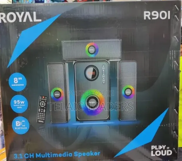 Royal R901 3.1 Multimedia Speaker System - 1