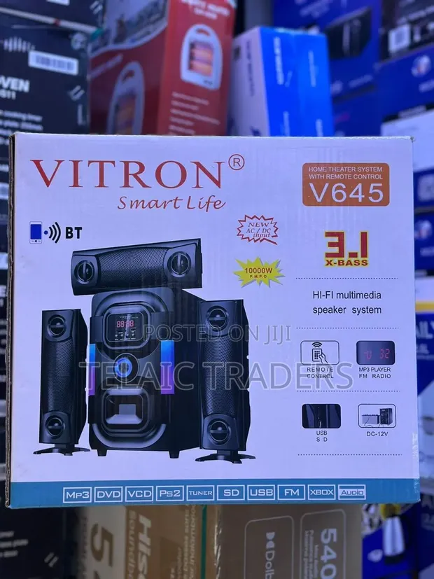 Vitron V645 3.1 Multimedia Speaker System - 1