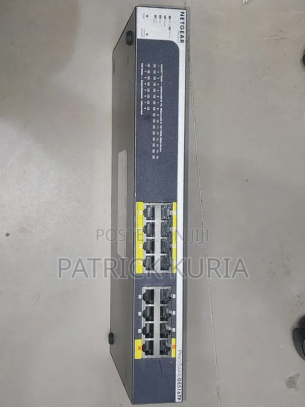 NetGear ProSafe 16-Port Gigabit PoE Smart Switch GS516TP - 1