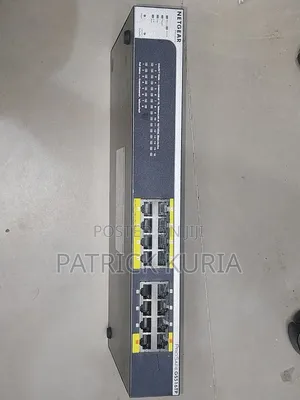 NetGear ProSafe 16-Port Gigabit PoE Smart Switch GS516TP