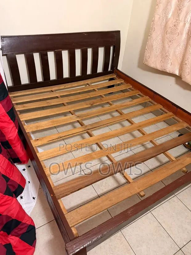 Queen Bed Frame with Mattress Option - 1