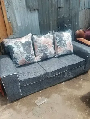 Grey 3 Seater Sofa - Brand New