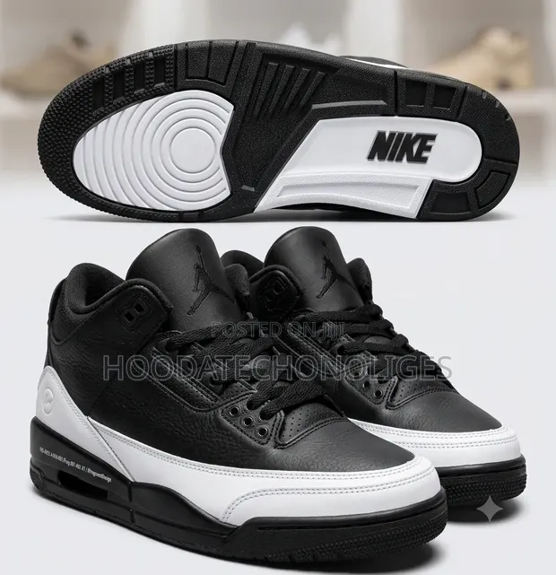 Viatu vya Nike Air Jordan 3 Retro x Fragment Design - 1
