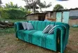 3-Seater Bubble Sofa Living Set - Green - 1