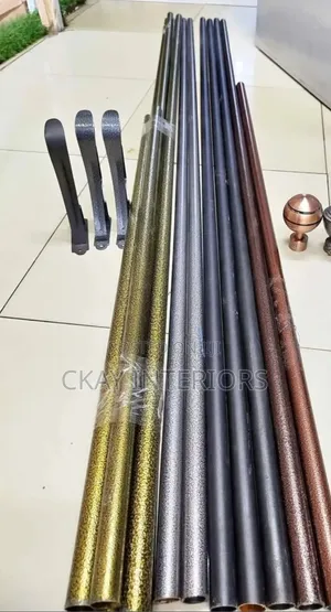 Powder Coated Curtain Rods - Jua Kali Quality