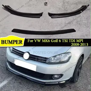 Volkswagen Golf Mk6 Maxton Style Bumper Mbele Lip