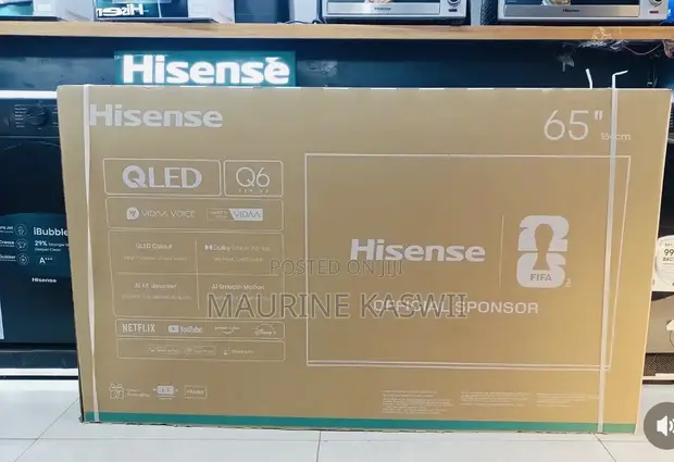 Hisense 65" QLED UHD 4K Smart TV - 1