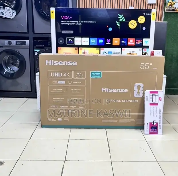 Hisense 55" Smart UHD 4K TV 55A6QKEN - 1