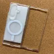 Samsung Z Fold 8 Ultra Clear Transparent Silicone Magsafe Back Cover - 1