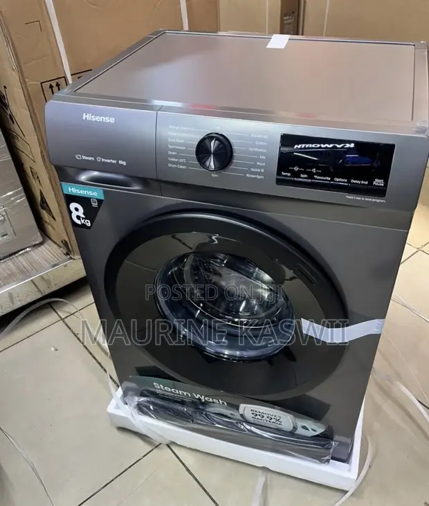 Hisense 8kg Front Load Washing Machine WFQP8014EVMT - 1