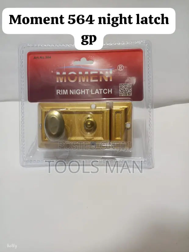 Moment 564 Rim Night Latch Door Lock - Heavy Duty Anti-Theft - 1