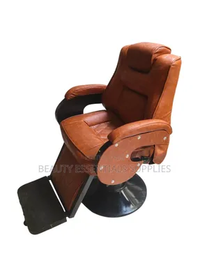 Brown Local Jumbo Barber Chair