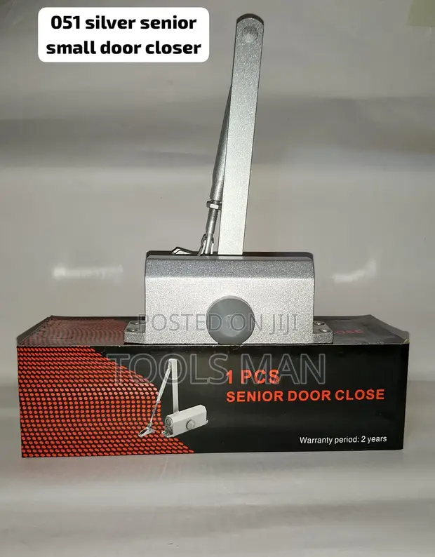 Heavy Duty Automatic Hydraulic Door Closer (Silver Senior 051) - 1