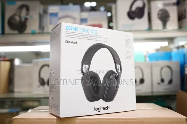 Logitech Zone Vibe 100 Wireless Headphones - 1