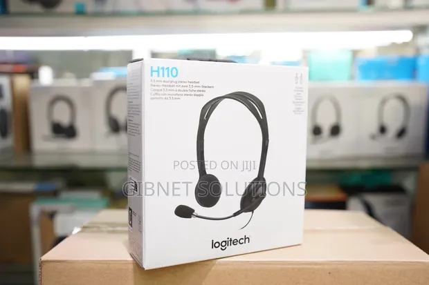 Logitech H110 Stereo Headset - 1