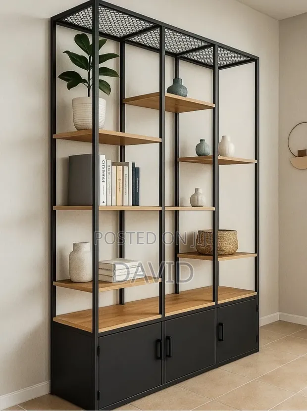 Industrial Decor Stand - Milango 6 - 1