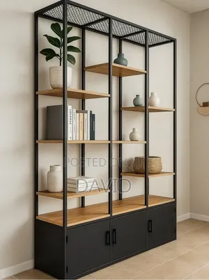 Industrial Decor Stand - Milango 6
