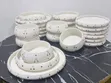 24pc Premium Cherry Ceramic Dinner Set - 1