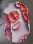 3D Oval Mat - Brand New - 4