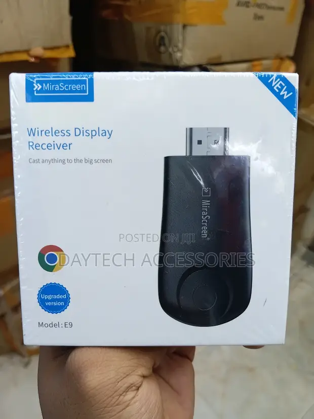 MiraScreen E9 Wireless Display Receiver Plug-and-Play - 1