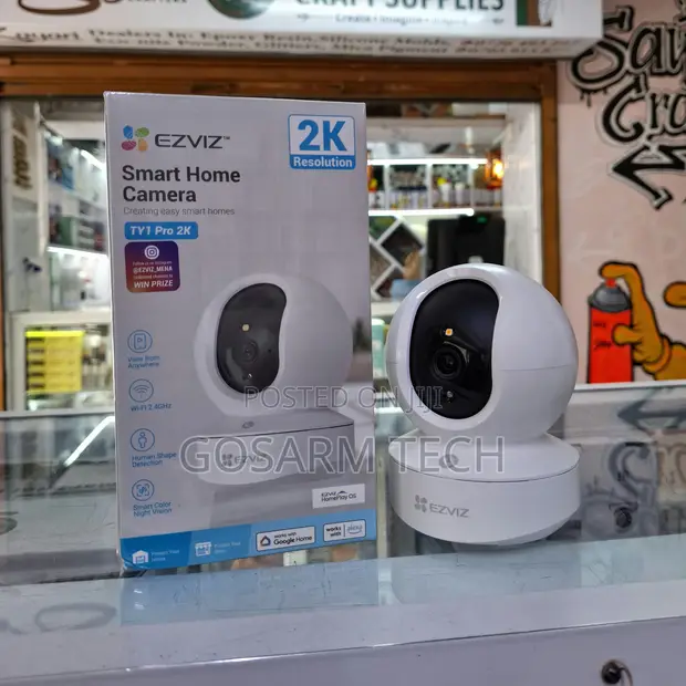 EZVIZ TY1 Pro 3MP Wi-Fi Security Camera - 1