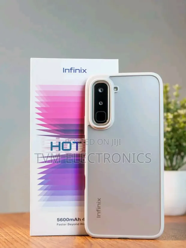 Infinix Hot 70 128GB Mpya Silver - 1