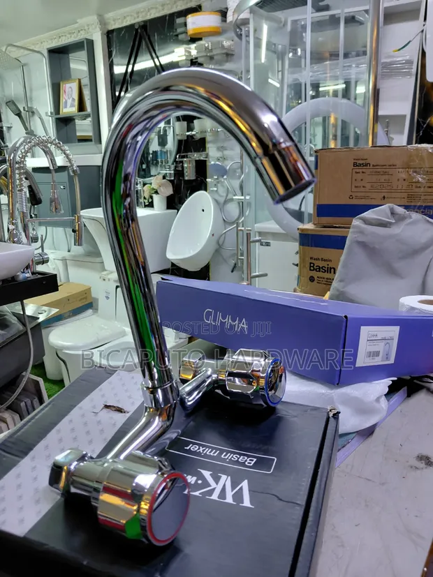 Brand New Abey Kitchen Wall Mixer Tap - 1