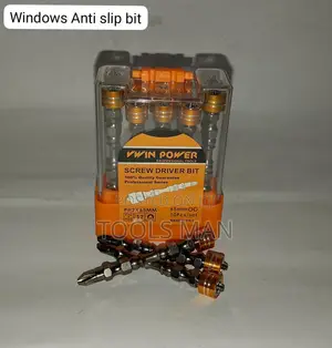 VWIN POWER Vipande 10 vya Screwdriver vya Sumaku Visivyoteleza PH2 65mm