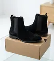 ALDO Suede Chelsea Boots - Black - 3