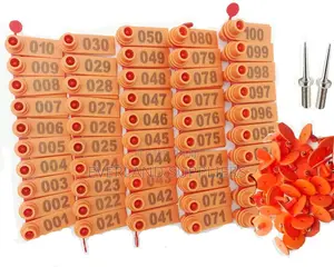 Vifaa vya Kuweka Lebo Masikioni kwa Mbuzi - Pakiti 100