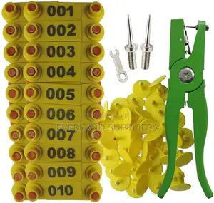Vifaa vya Kuweka Lebo Masikioni kwa Mbuzi - 100 PCS