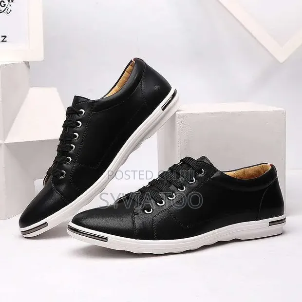 Men's Smart Casual Leather Shoes - 1