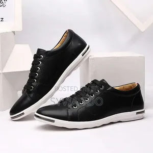 Viatu vya Ngozi vya Wanaume vya Smart Casual