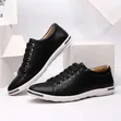Viatu vya Ngozi vya Wanaume vya Smart Casual - 1