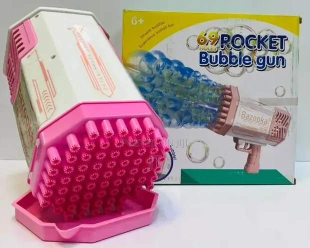 69 Holes Rocket Bubble Gun - Brand New - 1