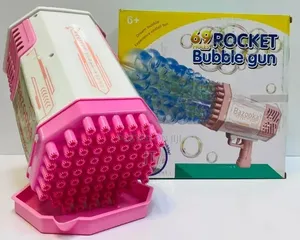 69 Holes Rocket Bubble Gun - Brand New