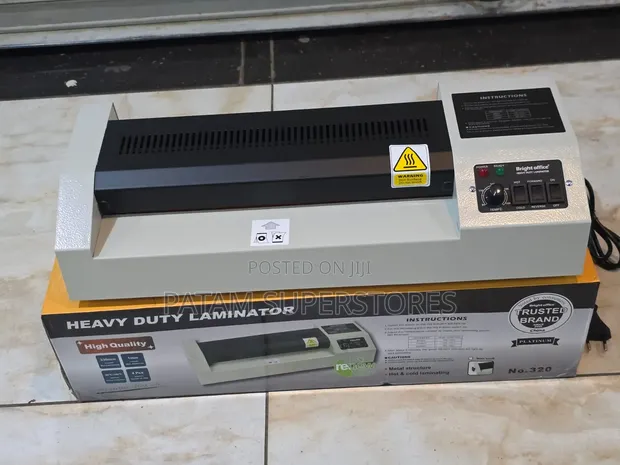 Brand New Heavy Duty A3 Laminating Machine (Bright Office 320) - 1