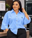 Women's Button Up Shirt - 3