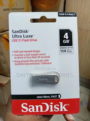 SanDisk Ultra Luxe USB 3.1 Flash Drive 4GB