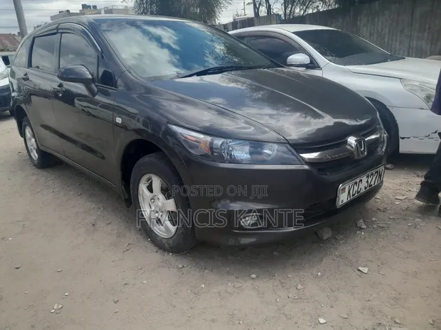 Honda Stream 2008 Matt Black - 1