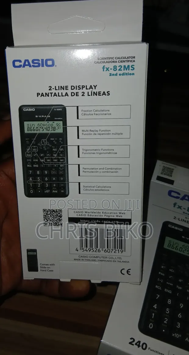 Casio FX-82MS Scientific Calculator - 1