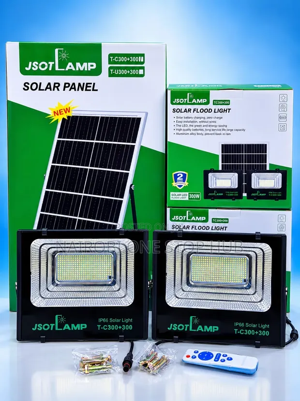 Jsot Super Solar 2-in-1 Mwanga 600W - 1