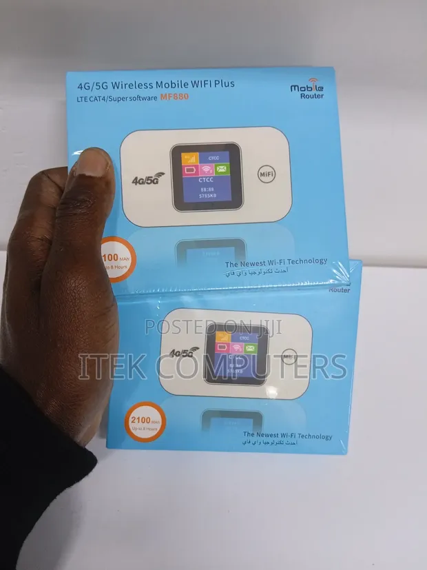 Portable 4G/5G WiFi Router for Remote Work & Travel - 1