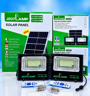Jsot Super Solar 2-in-1 Floodlight 100W + 100W