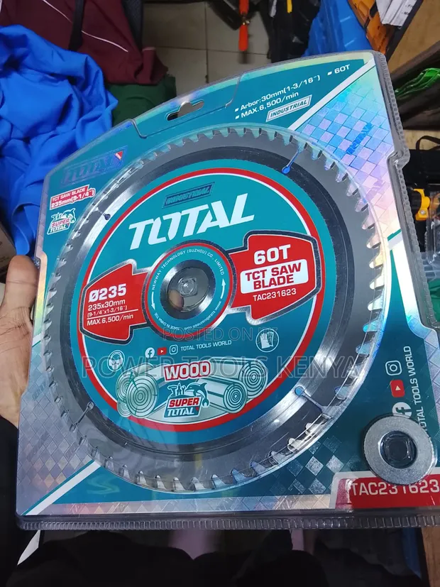 Total 235mm TCT Circular Saw Blade (60T) - 1