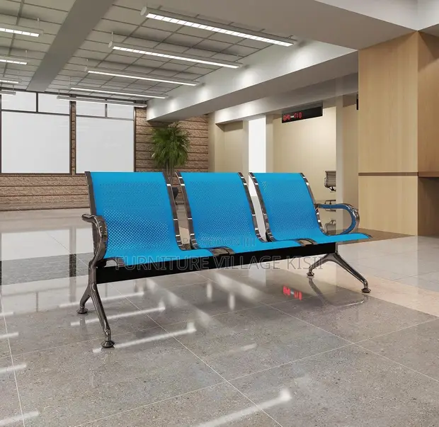 Benchi la Kupokea Wageni la Viungo 3, Bluu, Bila pedi - 1