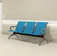 Benchi la Kupokea Wageni la Viungo 3, Bluu, Bila pedi - 5
