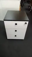 3-Drawer Stationary Pedestal Cabinet - 2