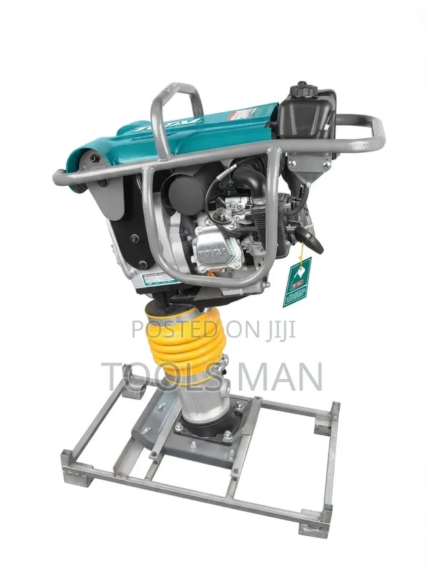 Total Gasoline Tamping Rammer 4800W 6.5HP 79kg - 1